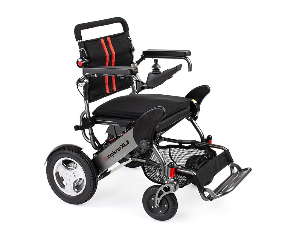 Silla eléctrica I-EXPLORER XL. Ideal para espacios reducidos y viajar con ella.