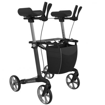 Rollator rehabilitación Navigator. Apoyo adicional en los antebrazos.