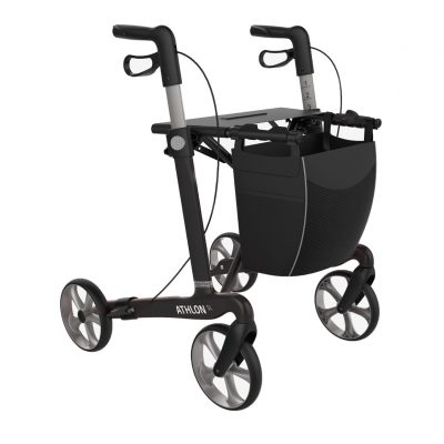 Rollator fibra carbono Athlon. Andador confiable y ligero.